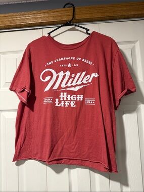 Miller High Life Red Graphic Tee